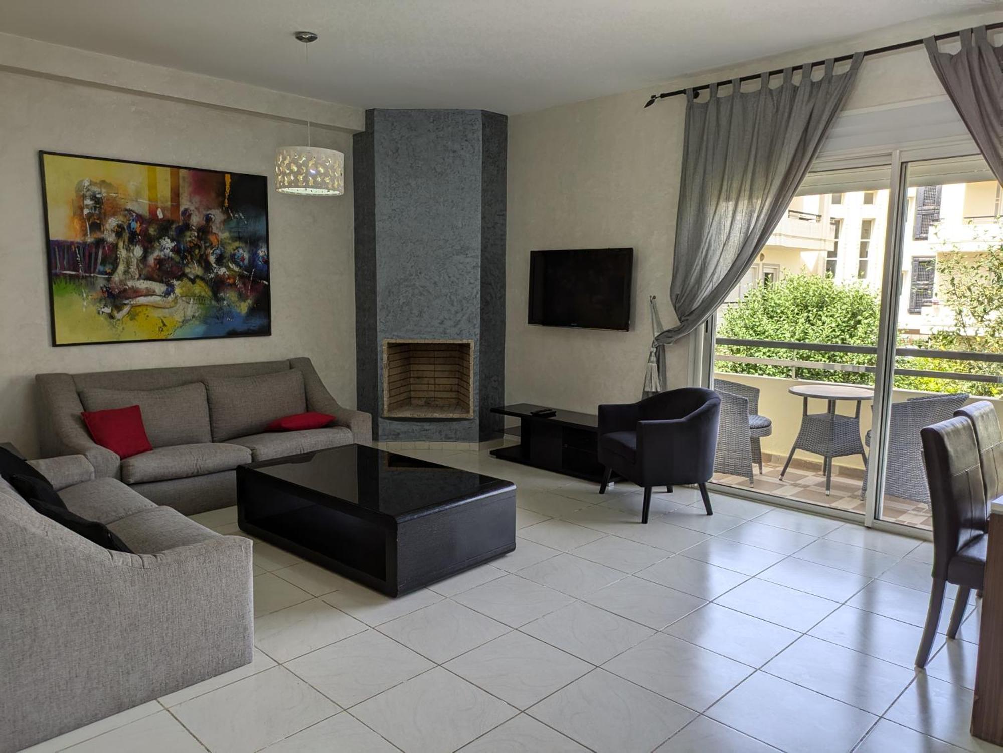 Bahia Golf Beach Bouznika Appart Exteriör bild